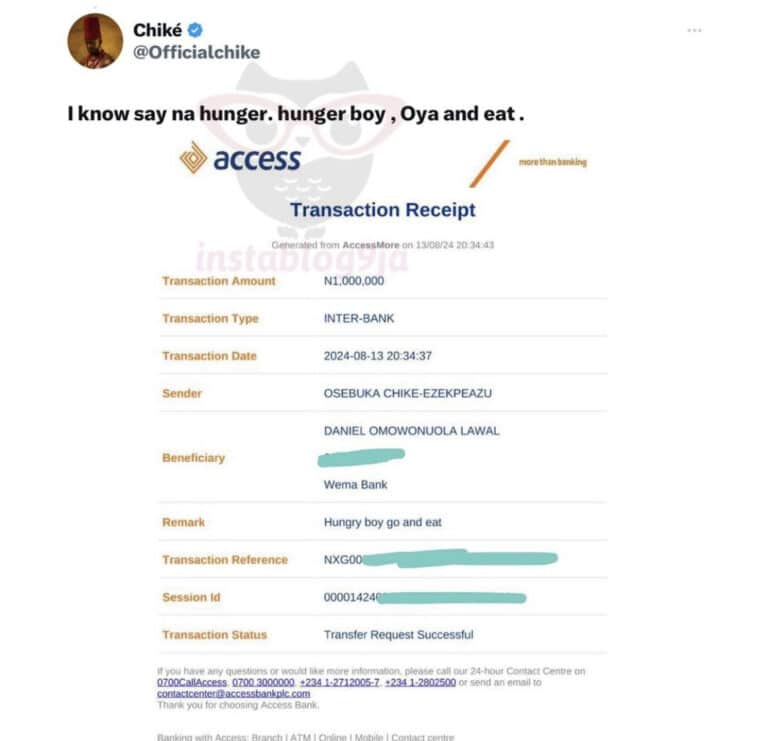 “Make I find way insult Davido” – Reactions as Chike gifts a troll 1 Million Naira