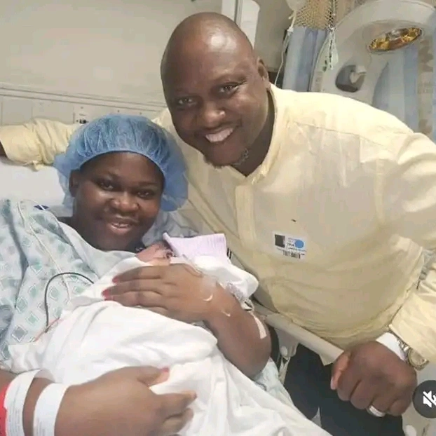 Nollywood actress, Tawa Ajisefini welcomes baby boy after years of waiting