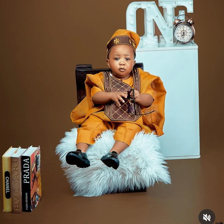 "I bless you all the days of your life. You will forever stand out" Rejoice Iwueze say powerful prayers for her son on his first birthday