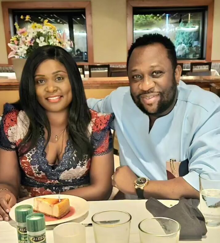 " I miss you each and every day. Nothing makes sense without you" Tayo Adeleye emotional as he celebrates late wife, Chantel's posthumous birthday