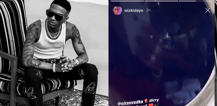 Nigerian man mocks Wizkid for using an iPhone 8, says he shouldn’t be compared to Davido (Video)