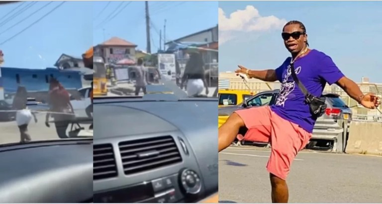 Keep trekking under sun – Speed Darlington says after endowed lady refused to enter his car (Video)