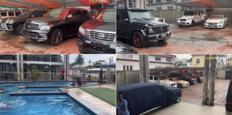 Video captures OPM pastor’s fleet of luxurious cars and mansion | Theinfong