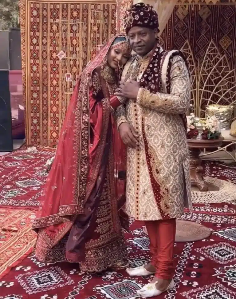 indian wedding nigerian couple