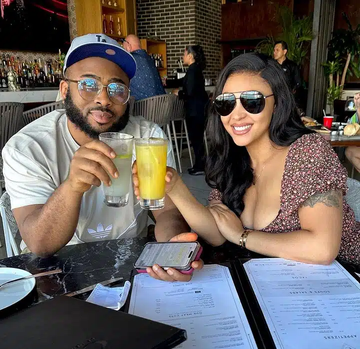 “You’re the greatest part of everyday” – Olakunle Churchill pens sweet note to wife, Rosy Meurer on her birthday