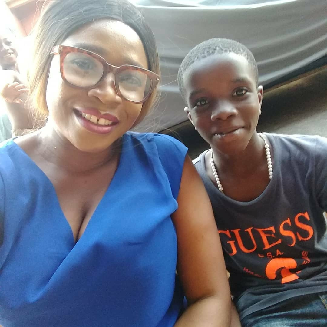 Nelo Atuanya-and-her 11-year-old son