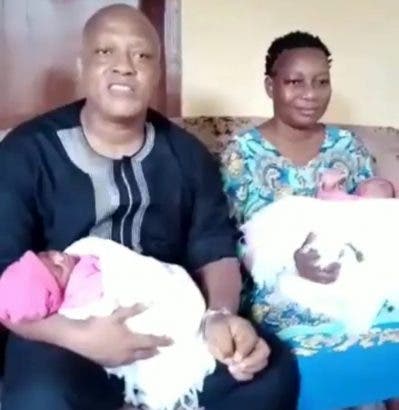 Nigerian-woman-gives-birth-to-another-baby-3-weeks-after-1st-baby-Video-