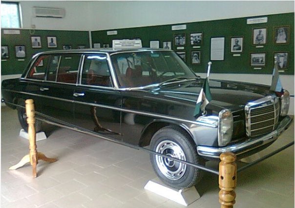 general muritala muhammed's- mercedesbenz-car