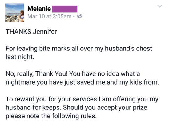 Angry Wife Writes Letter To Her Cheating Husbands Mistressand Its