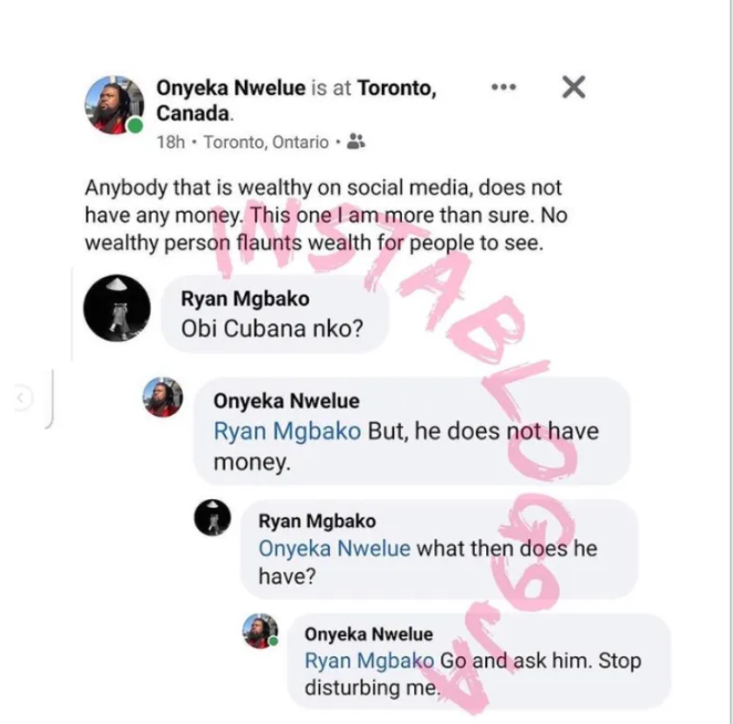 Onyeka Nwelue's Tweet