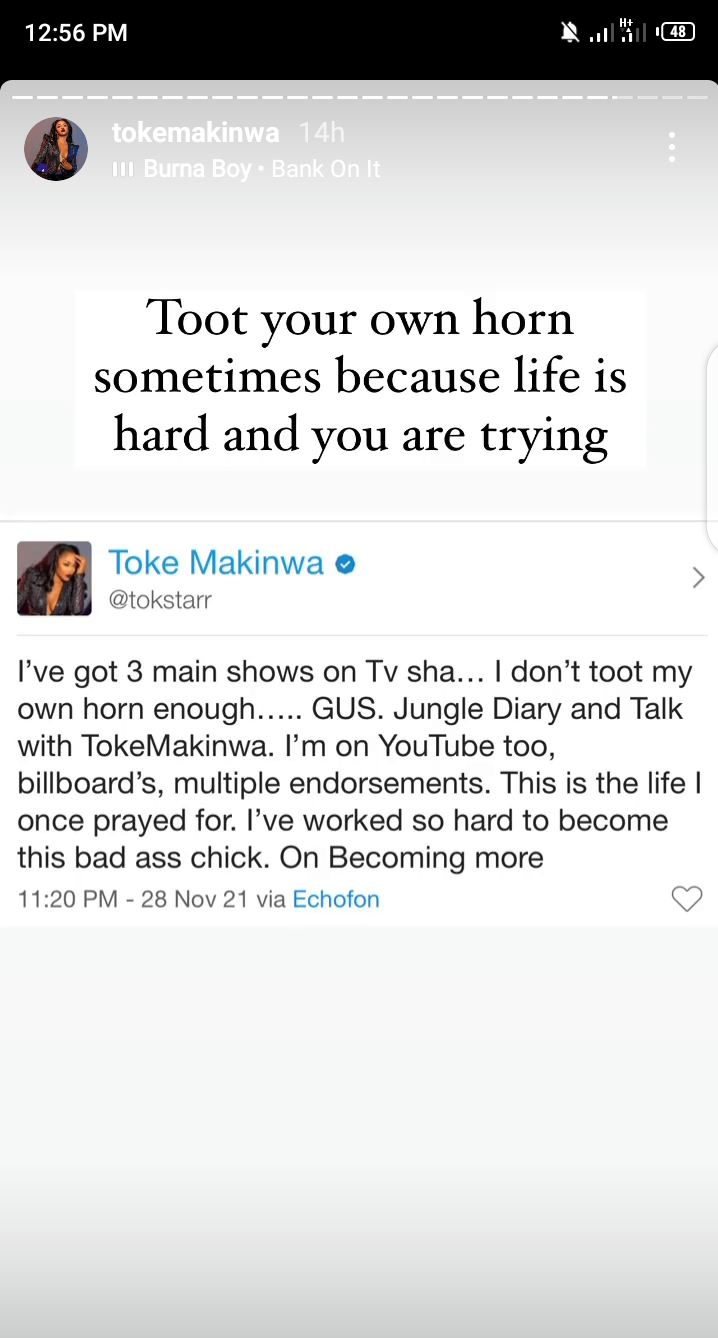 Toke Makinwa