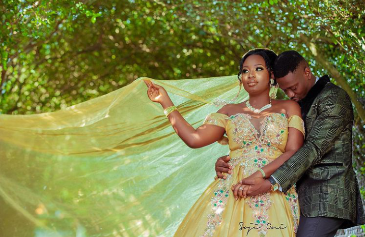 Lateef Adedimeji and Adebimpe Oyebade pre-wedding photos