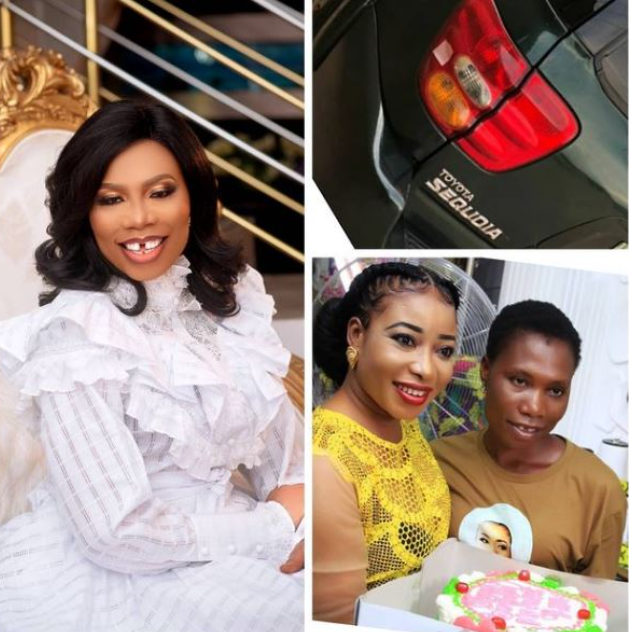 Lizzy Anjorin gifts her daughter a brand new car