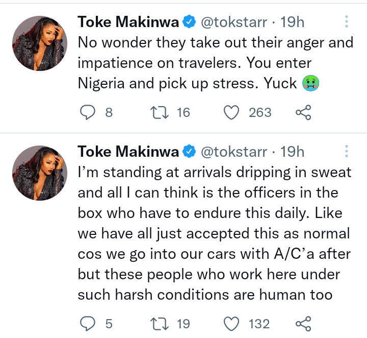 Toke Makinwa 