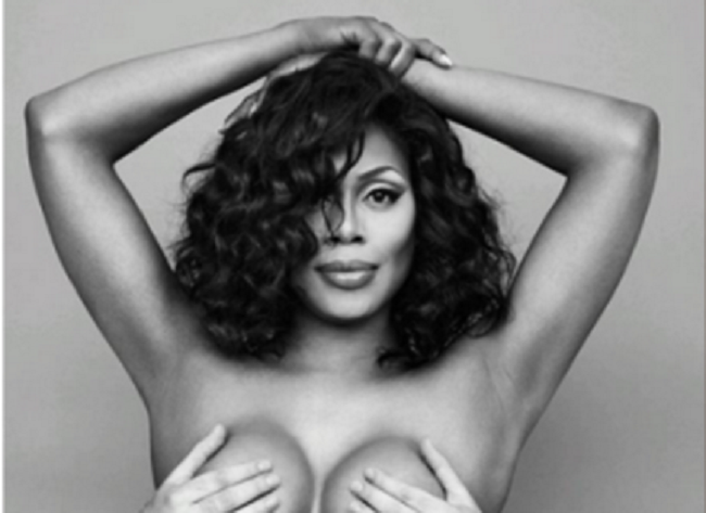 Transgender actress Laverne Cox recreates Janet Jackson’s iconic topless sh...