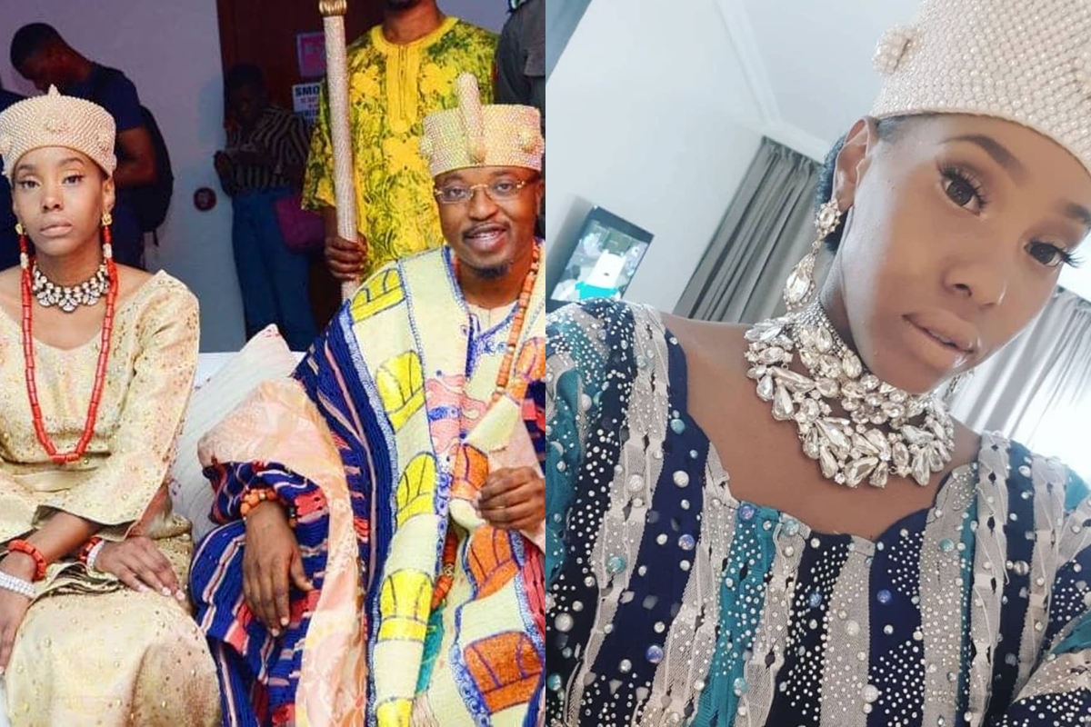 King of Iwo, Oba Adewale and his estranged wife, Chanel throw jabs at ...