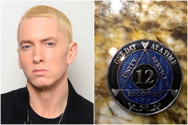 Eminem celebrates 12 years without drug or alcohol | Theinfong