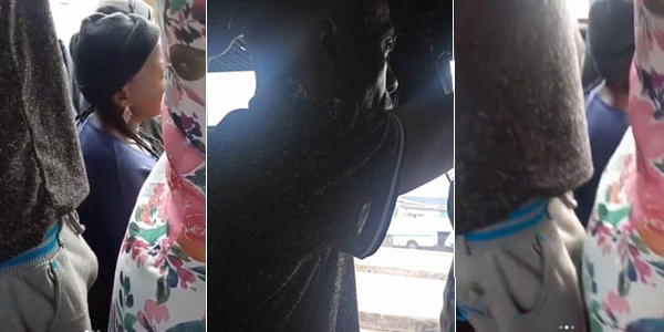 Man Seen Sexually Harassing An Unsuspecting Female Passenger On A Brt 4789