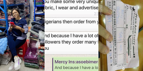 Chinese fabric seller calls out Mercy Aigbe for unpaid debt, leaks WhatsApp chat between them