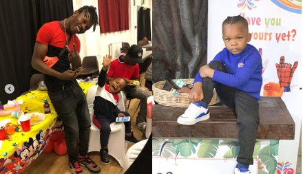 Naira Marley celebrates his son on his 4th birthday (photos)