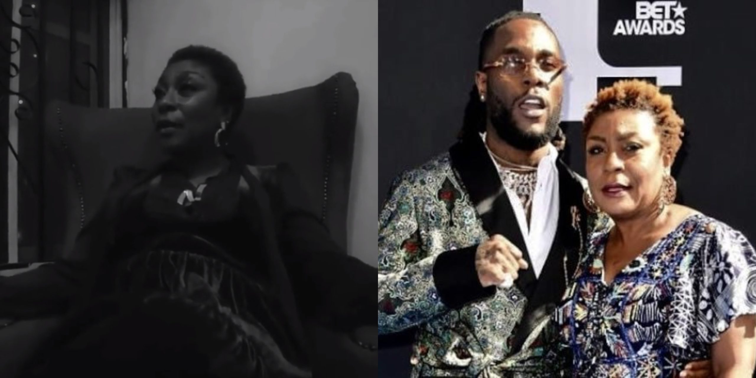 I know my son would win the Grammy Awards - Burna Boy's mother, Bose Ogulu brags (Video)