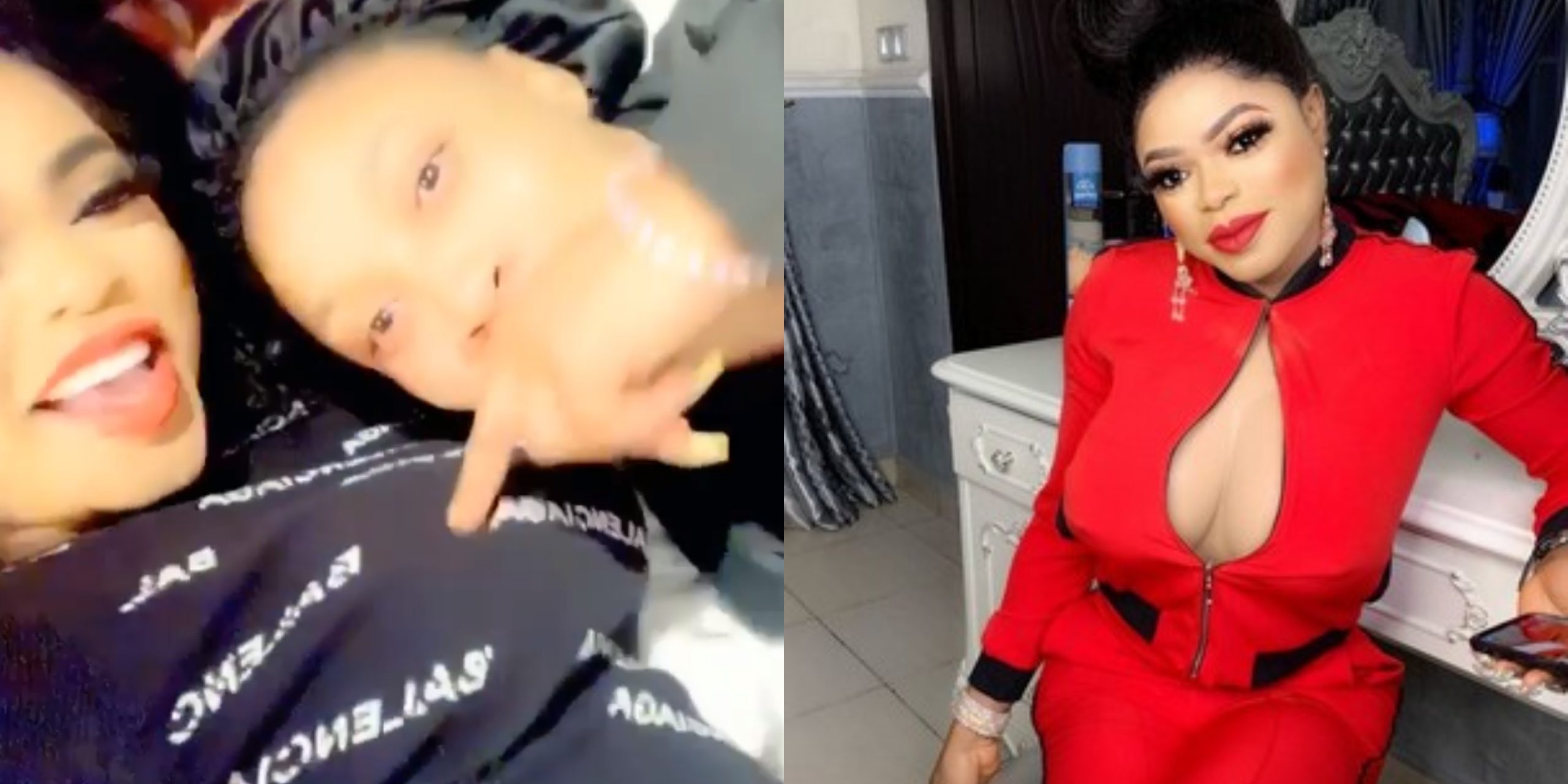 See what happened when Tonto Dikeh touched them (Video)