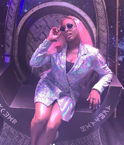 #HushCuppi - DJ Cuppy excited as she meets Hushpuppi for the first time in Dubai (Photos)