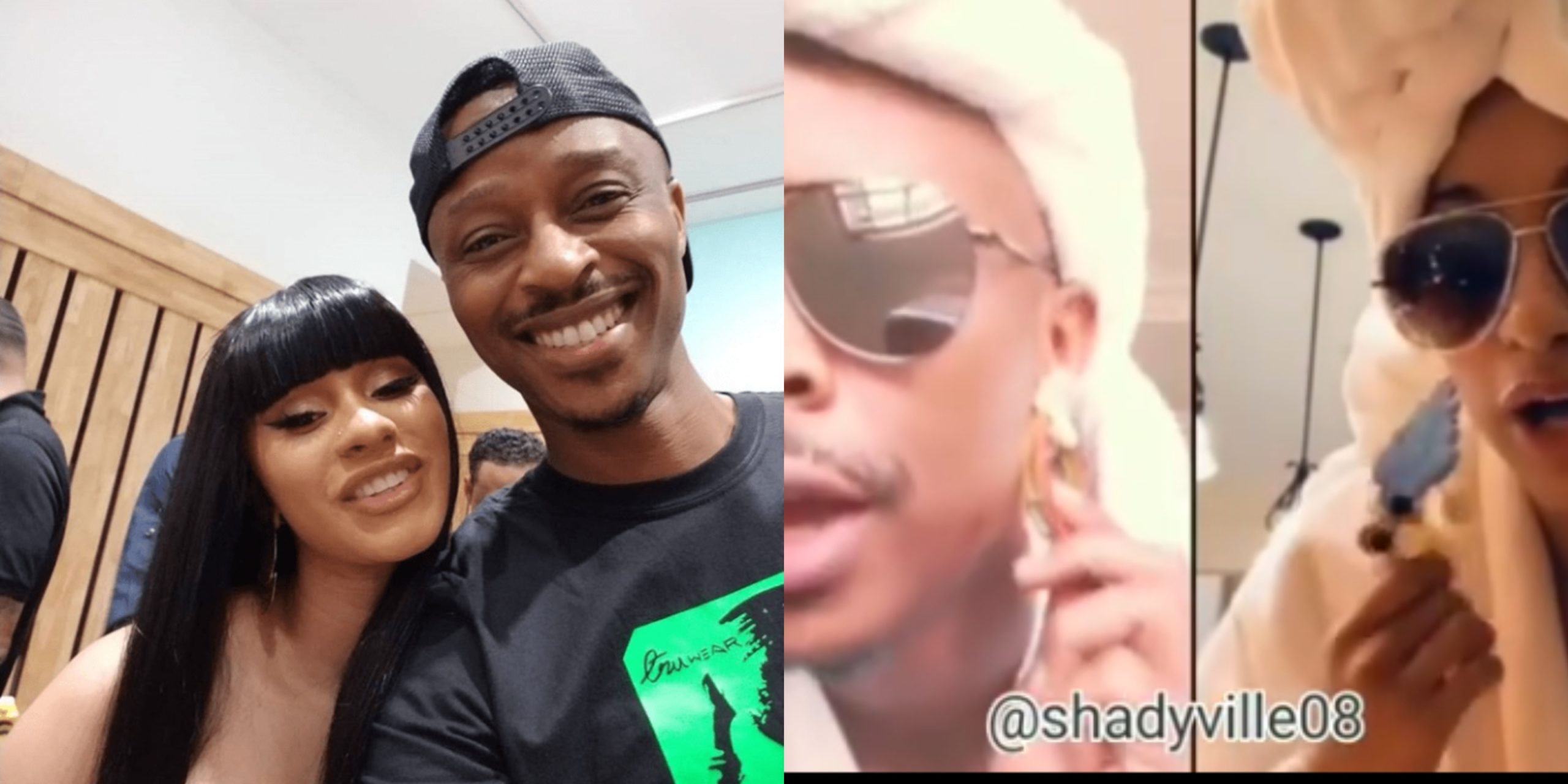 Cardi B meets with Nigerian Instagram comedian who mimics American celebrities (video)