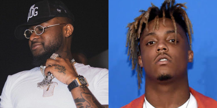 We were about to drop a song together – Davido reacts to the death of American rapper Juice Wrld (Photos)
