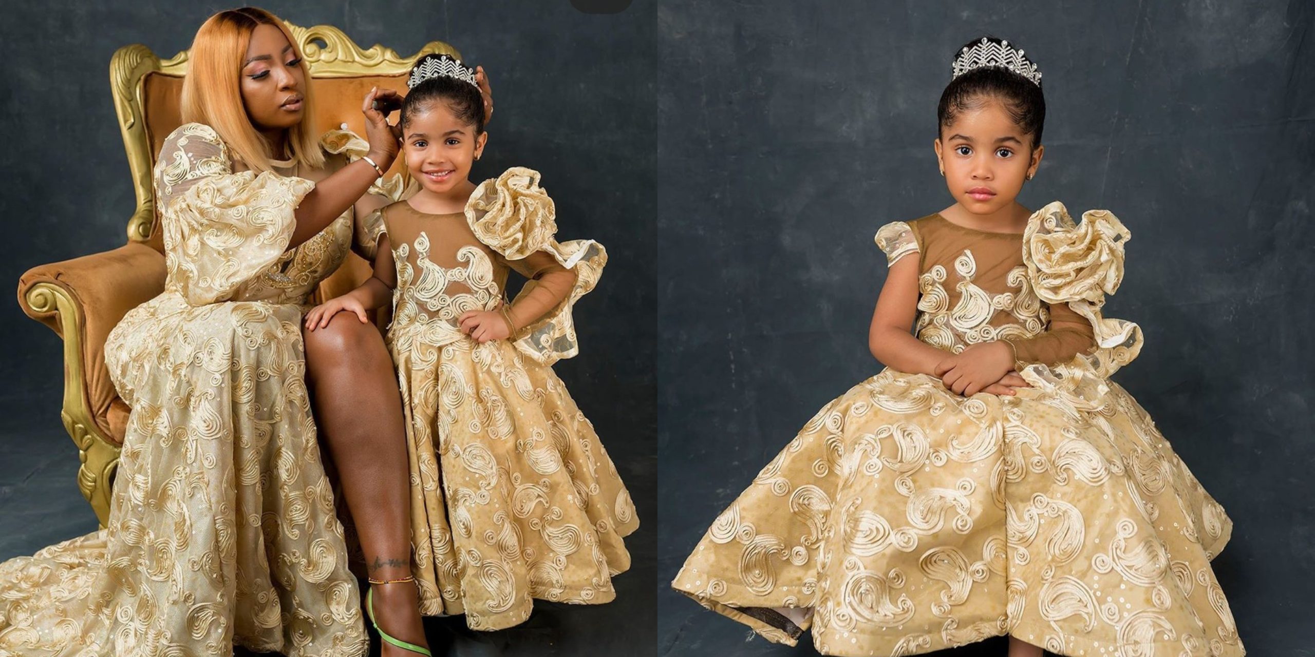 Nollywood Actress Anita Joseph shares photos of her adorable daughter