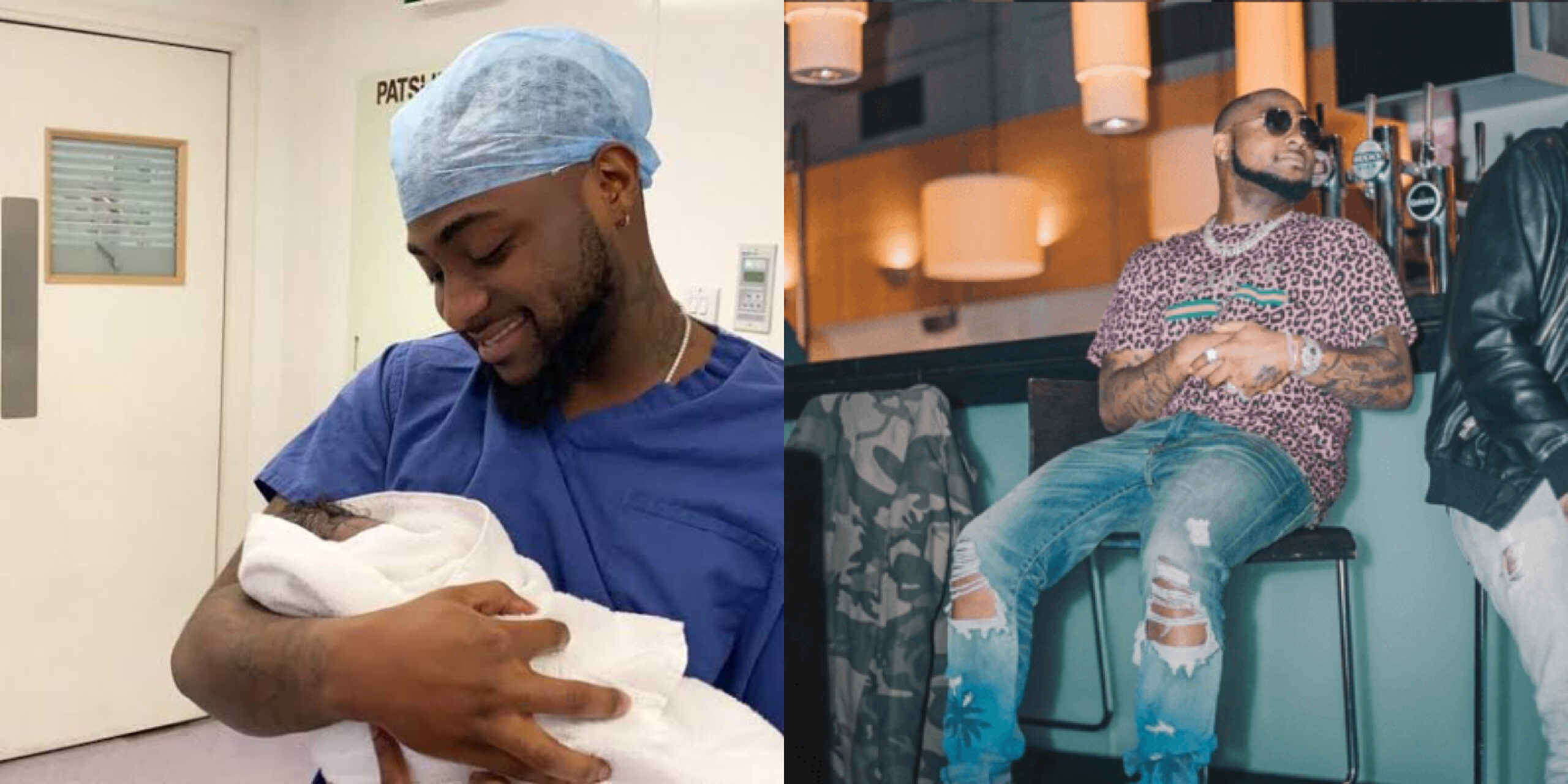 Daddy duties! Davido shares adorable picture of his video call With his son, Ifeanyi