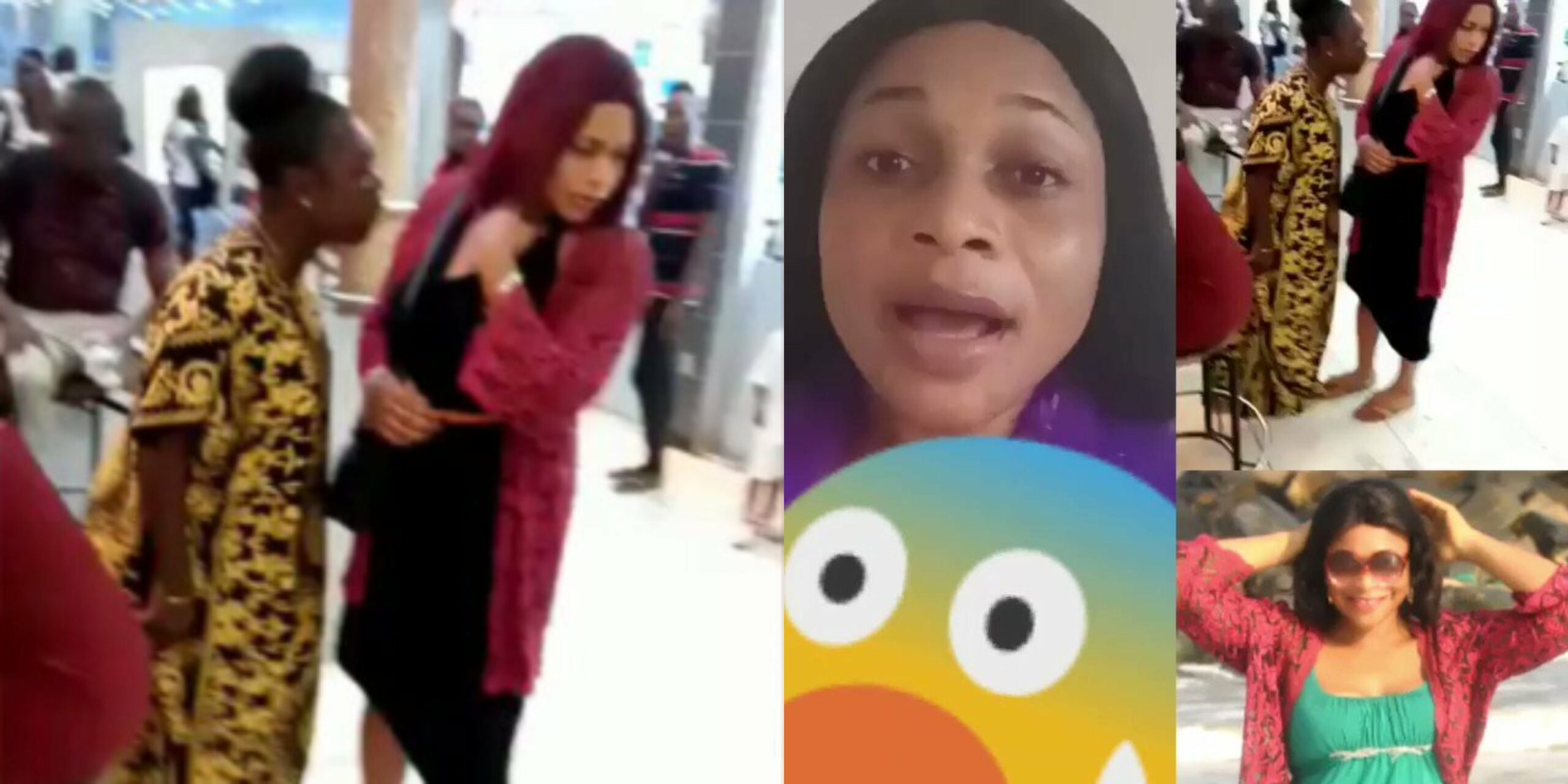 Lady beaten by married woman at Ikeja mall spotted in a video teaching women how to give their men BJ (Video)