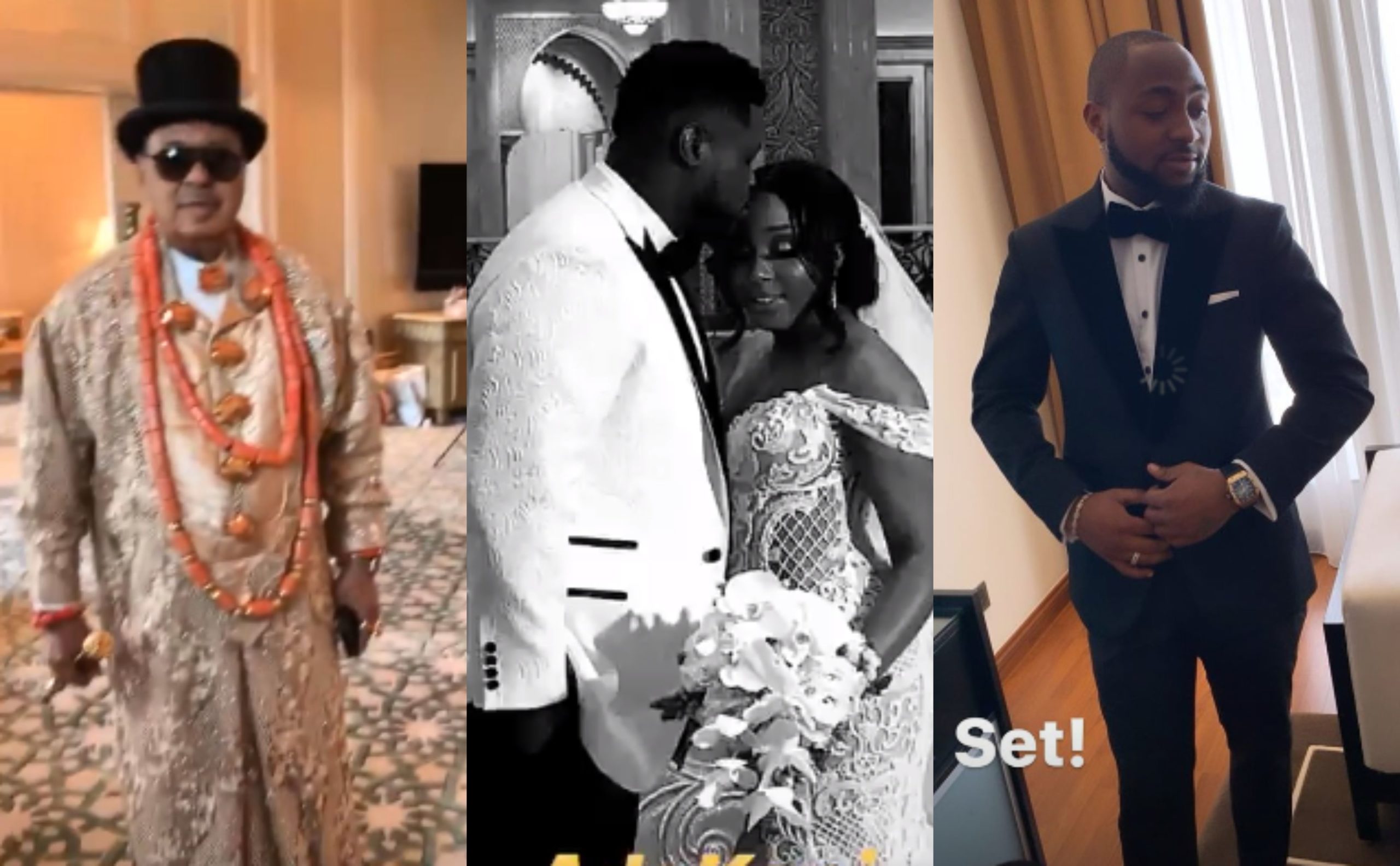 First photos and video from Davido's brother Wale Adeleke's lavish ...