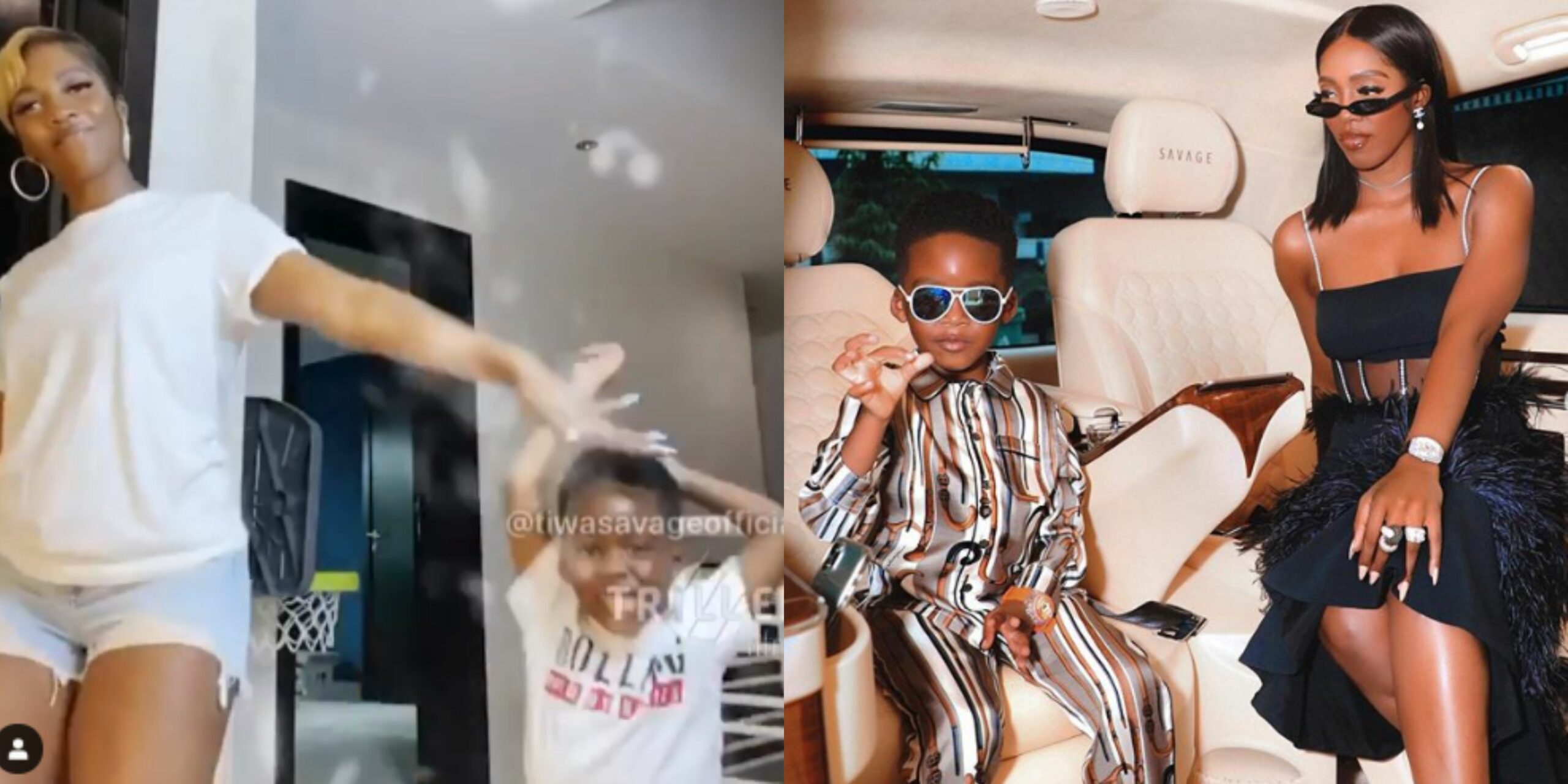 Tiwa Savage and son Jamil Balogun will melt your heart with this beautiful 'Triller' video