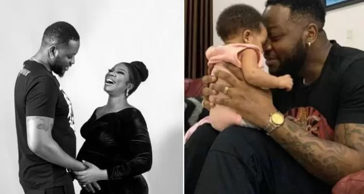 Cute picture of TeddyA and Bambam’s daughter, Zendaya surfaces on the internet