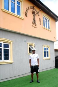 Oghalo builds house for his orphanage