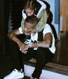 Beautiful video of Wizkid's 3rd son, Zion driving his bike in his father's spacious mansion (Photos)