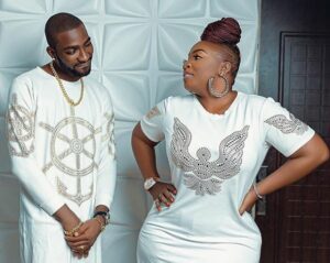 Anita Joseph's husband's message to her on their 3rd year anniversary sparks controversy on Social media (Photos)