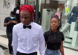 Rema’s date shows off her new boyfriend following speculations of relationship with the star (Photos)