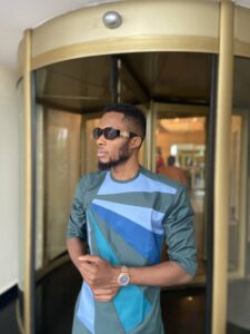 Nigerians react as Bright O calls himself a celebrity (Photos)