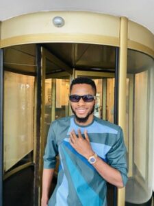 Nigerians react as Bright O calls himself a celebrity (Photos)