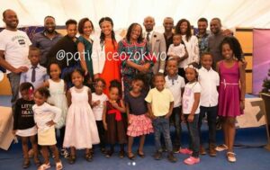 Patience Ozokwor shows off all her kids & grand children, thanks them for spending time with her (Photos)