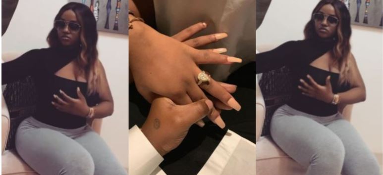 Chioma's engagement ring to Davido has been taken