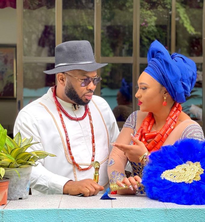 Olakunle Churchill and Rosy Meurer celebrates wedding anniversary