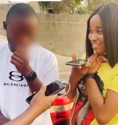 Nigerian man expresses disappointment after he used his girlfriend to test his bestfriend loyalty (Video)