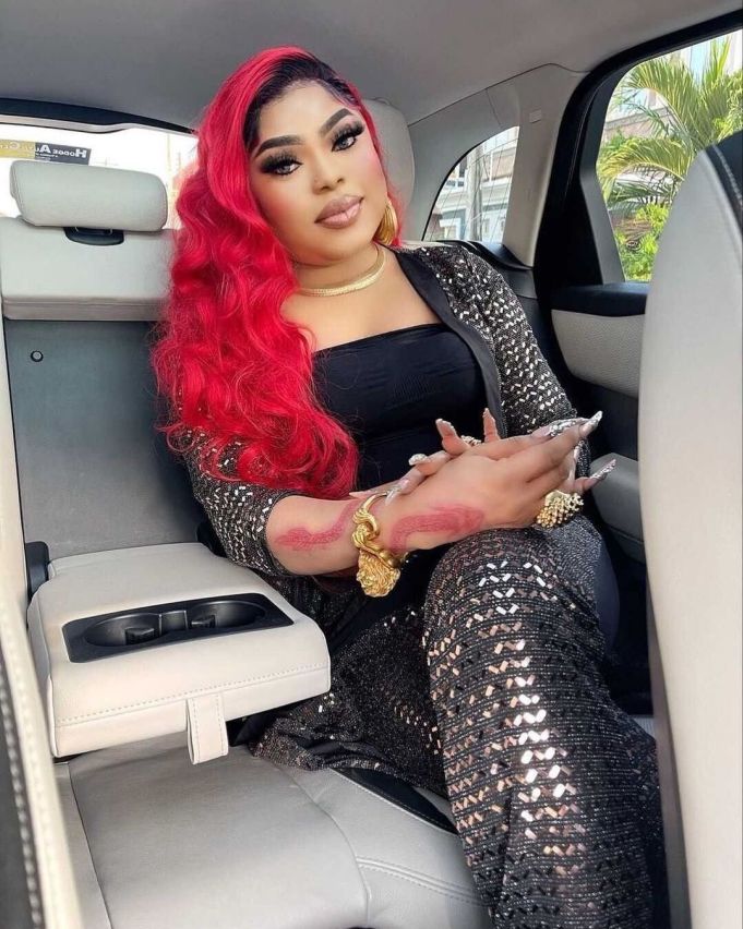 Bobrisky reveals why he was spotted in economy class on a commercial flight